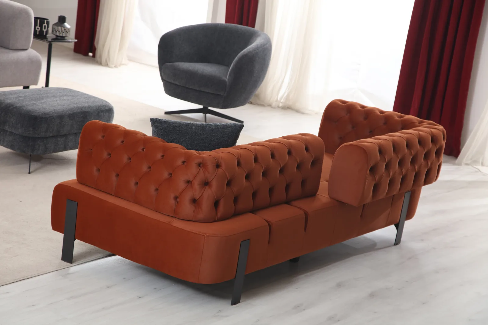 Cratos Koltuk Takımı Metal 4
