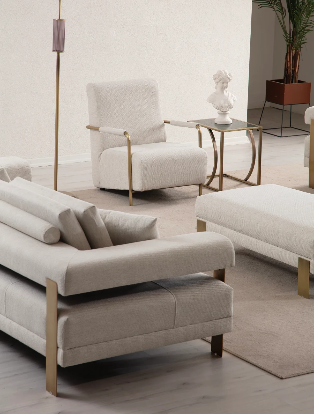 Deep Living Koltuk Takımı - Gold 5