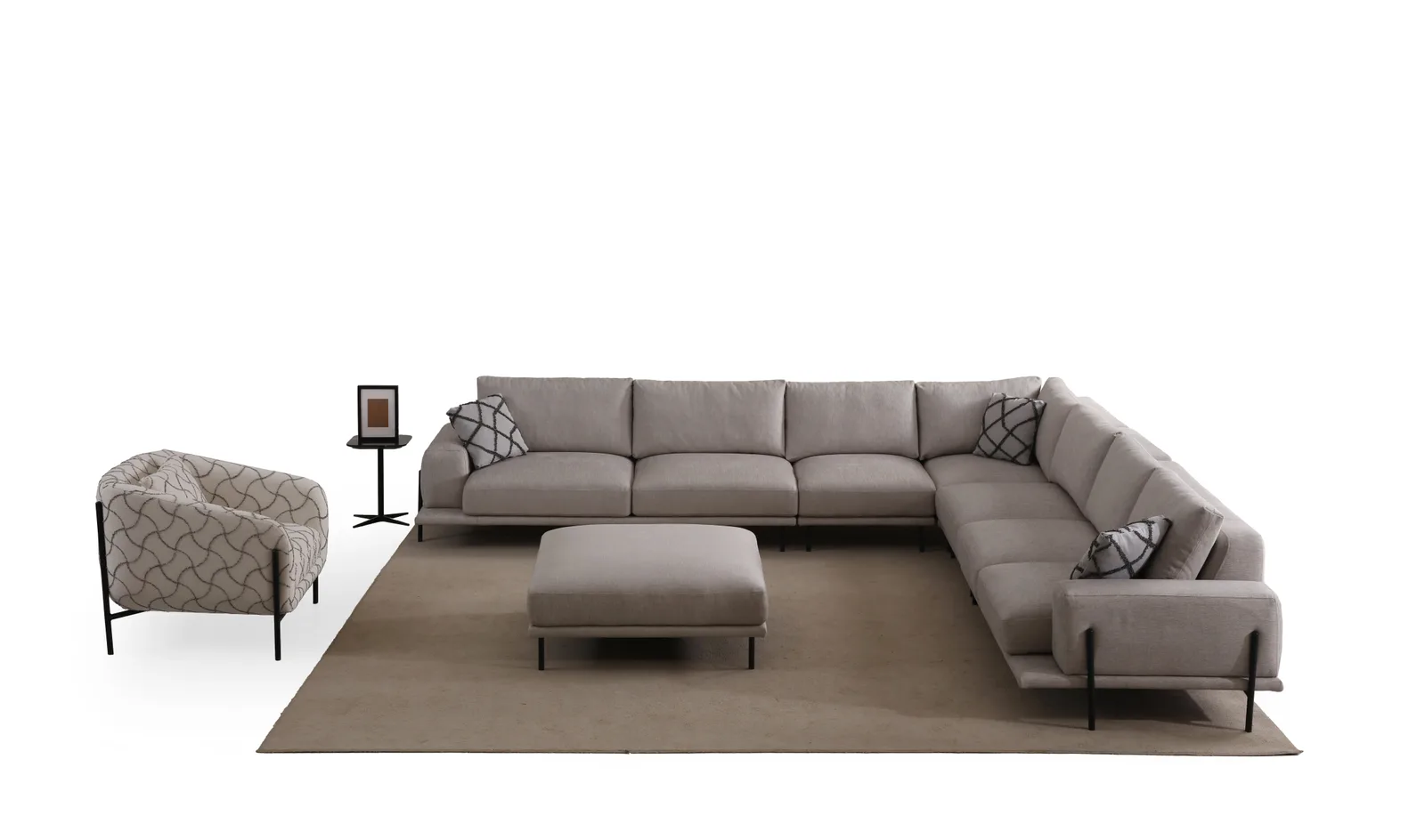 Eos Köşe Takımı - Large - Siyah 6