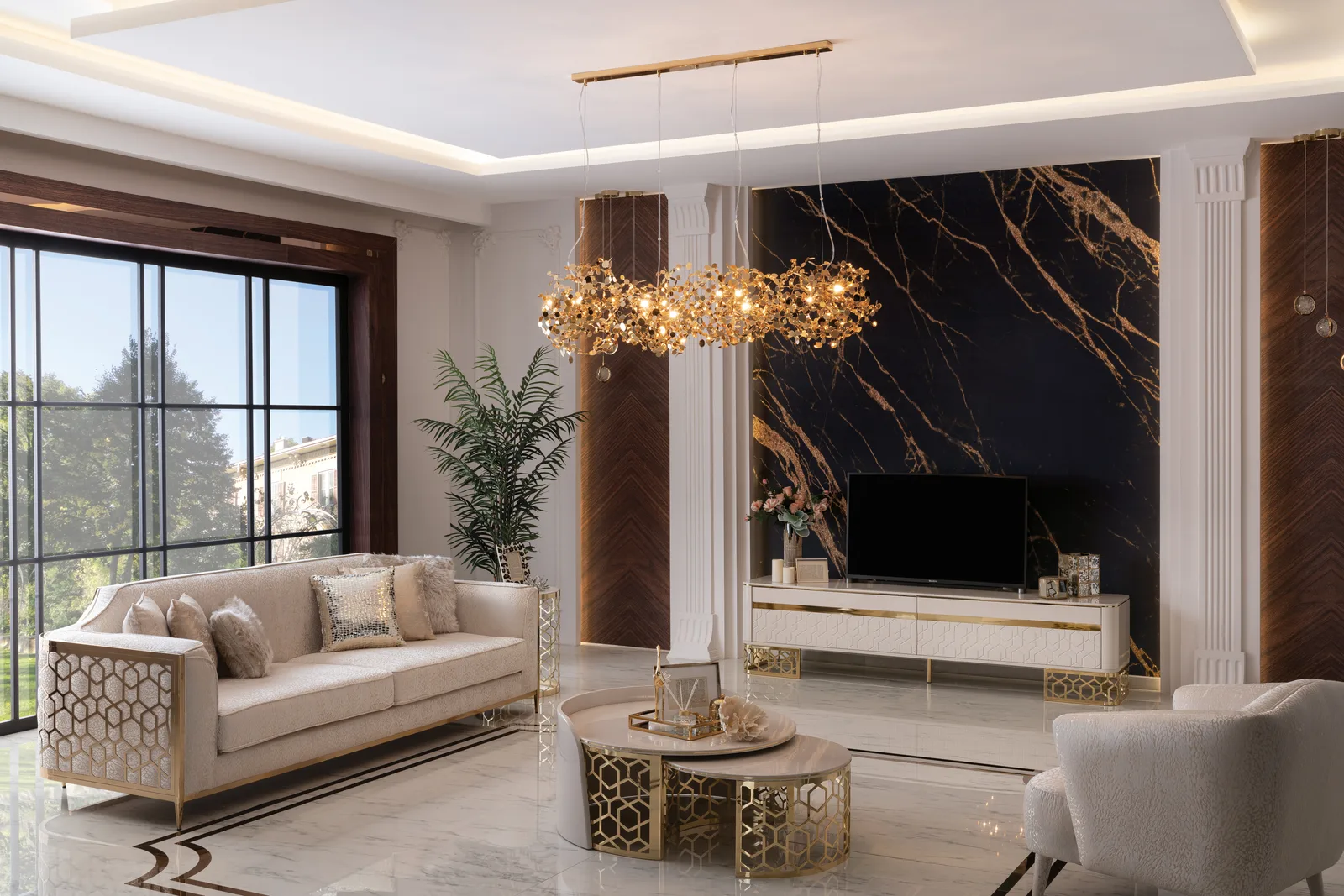 Fendi Titanyum Koltuk Takımı 6