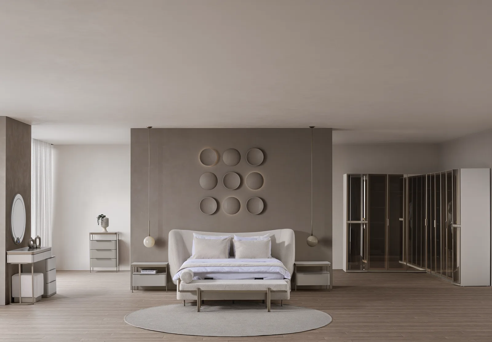 Meta Bazalı Yatak Odası 2