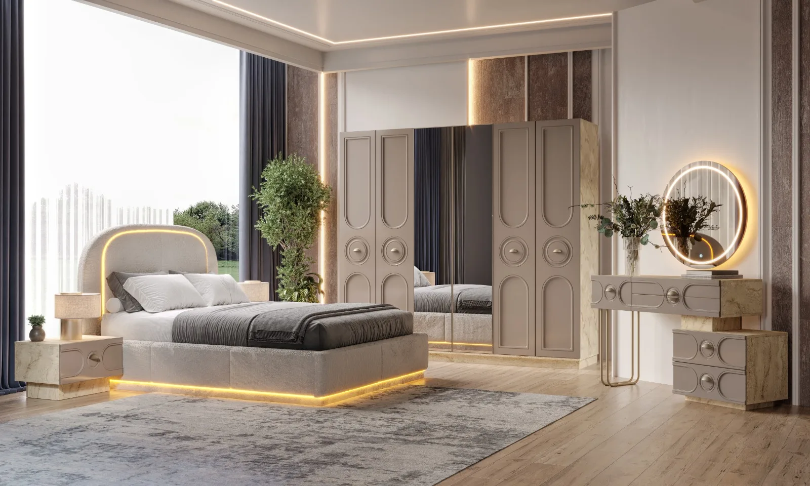 Porta Yatak Odası Takımı