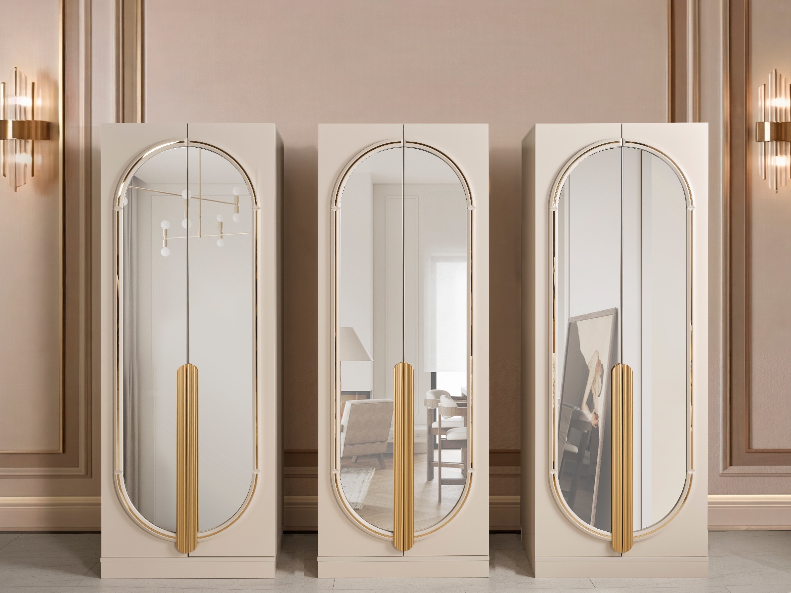 Capri 6 kapılı gardrop