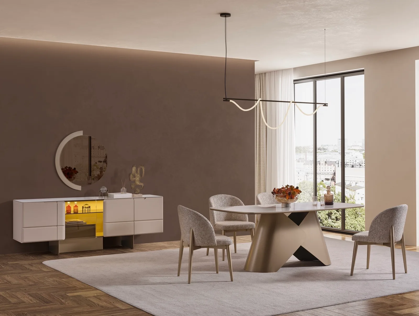 Oslo Luxury Yemek Odası 8