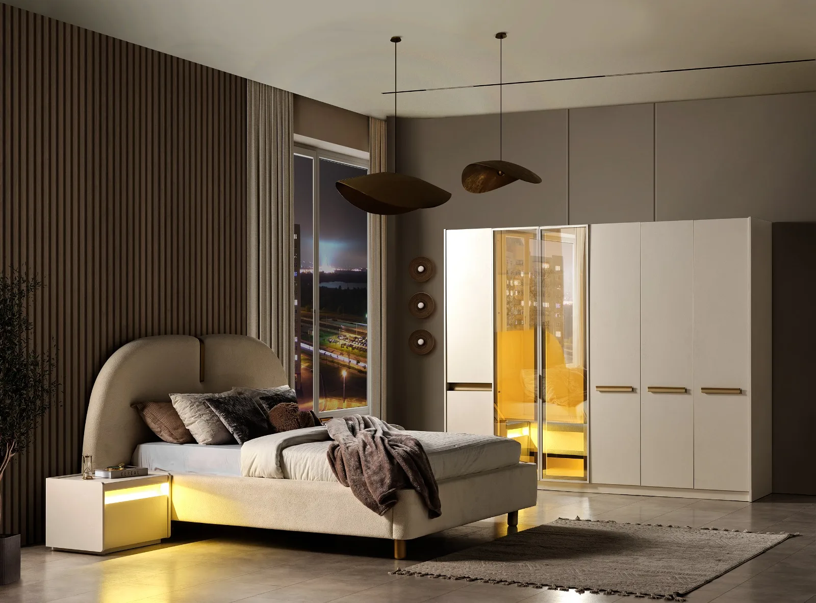 Rio Delux 6 Kapılı Yatak Odası
